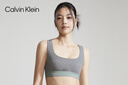 Calvin Klein內衣【悅動(dòng)引力帶】女ck薄墊U領(lǐng)輕運動(dòng)無(wú)鋼圈美背背心式文胸 P7E-英雄灰 M  推薦75B-85A 曬單實(shí)拍圖