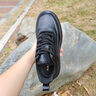 奧康高幫休閑板鞋男2026春季新款中幫工裝馬丁靴子男厚底增高運動(dòng)鞋 墨玉黑 41 曬單實(shí)拍圖