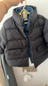 巴拉巴拉童裝兒童羽絨服2025新冬裝男童寶寶牛仔拼接外套三防209425107101 曬單實(shí)拍圖