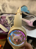 JCZS德國品牌柏林之聲頭戴式耳機無(wú)線(xiàn)藍牙女生電腦游戲貓耳朵降噪兒童耳麥 米白色-藍牙版 曬單實(shí)拍圖