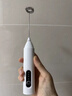 JCZS德國品牌咖啡打泡器電動(dòng)手持無(wú)線(xiàn)奶泡器牛奶奶蓋打發(fā)奶粉攪拌棒打 白色【升級雙簧款】三檔變速+強動(dòng)力 曬單實(shí)拍圖