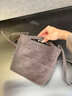 星期六包包女包秋冬新款手提水桶包輕奢質(zhì)感斜挎包送掛件生日禮物 曬單實(shí)拍圖