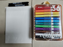 晨光（M&G）圖靈X直液式丙烯馬克筆軟頭小學(xué)生美術(shù)專(zhuān)用畫(huà)畫(huà)筆彩色筆水彩筆兒童幼兒園禮物翻轉丙烯筆 【36色 加繪畫(huà)禮】2支勾線(xiàn)筆 & 20張馬克紙 曬單實(shí)拍圖