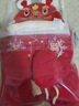 迪士尼新生嬰兒紅色過(guò)年喜慶衣服秋冬款連體衣冬季新款冬裝滿(mǎn)月宴拜年服 厚棉偏襟連體衣包腳+帽子 59cm (XS) 6-12斤左右 曬單實(shí)拍圖