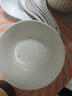 創(chuàng  )意奶油風(fēng)豎紋碗盤(pán)系列家用陶瓷餐具吃飯碗菜盤(pán)陶瓷碗  6碗4盤(pán)6勺6筷1大勺 23件套 曬單實(shí)拍圖