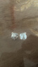 臻匯銀999足銀荷葉耳釘女養耳洞睡覺(jué)免摘耳飾新年生日禮物送女友老婆 曬單實(shí)拍圖