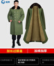 純界軍棉大衣男冬季加厚保暖防寒服東北大棉襖防寒勞保服保安棉服棉衣 曬單實(shí)拍圖