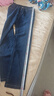 百斯盾棉氨牛仔褲女2025秋冬新款輕柔百搭簡(jiǎn)約遮肉顯瘦顯高挑小直筒褲 深藍色-NE3H0118210 27 2尺/160/64A) 曬單實(shí)拍圖