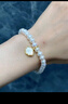 ALLOVE一貝子淡水珍珠手鏈女士年輕款純銀手串新年情人節禮物送女友生日 曬單實(shí)拍圖