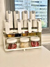 家の物語(yǔ)（KATEI STORY）日本調料瓶套裝全套調料罐鹽罐油壺醬油瓶醋瓶調料收納置物架套裝 【9件套】調料瓶*4+調料罐*4+收納架-送標簽 曬單實(shí)拍圖