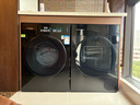 西門(mén)子（SIEMENS）包豪斯超氧套裝純平全彩界面 10公斤變頻滾筒洗衣機蒸汽除皺 深層凈洗 熱泵烘干機 冷凝器自清潔 WG54M7D20W+WQ55M7U20W 曬單實(shí)拍圖