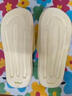 潔麗雅拖鞋女夏季室內家居家用浴室洗澡防滑防臭EVA情侶靜音涼拖鞋男夏 黃色【熱賣(mài)款】 38-39 （適合37-38碼） 曬單實(shí)拍圖