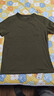 馬登工裝三本針重磅純棉T恤男阿美咔嘰復古純色口袋短袖透氣打底衫夏 綠色 XL 曬單實(shí)拍圖