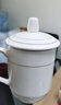 陶相惠茶杯辦公陶瓷杯會(huì )議杯帶蓋10只裝商務(wù)會(huì )議開(kāi)會(huì )杯子水杯套裝350ml 曬單實(shí)拍圖