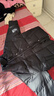 森馬（Semir）超好看短款羽絨服女冬季2025新款白鴨絨加厚小個(gè)子面包服外套 黑色 S 建議80-110斤 曬單實(shí)拍圖