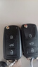 YLSL適用大眾朗逸寶來(lái)polo速騰捷達帕薩特途觀(guān)斯柯達汽車(chē)遙控鑰匙外殼 雙殼 新大眾3鍵（燈前端）加配件 曬單實(shí)拍圖
