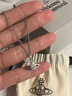薇薇安·威斯特伍德（Vivienne Westwood）西太后正品項鏈女土星水晶吊墜鎖骨鏈簡(jiǎn)約送女友生日禮物女 曬單實(shí)拍圖