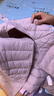 坦博爾羽絨服女士短款輕薄內膽百搭秋冬保暖疊穿馬甲TB5330116A 珍珠腮紅 L (170) 曬單實(shí)拍圖
