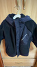 左西男童羊羔絨外套2025新款連帽夾棉兒童秋冬裝男孩棉服 藏青色 110 曬單實(shí)拍圖