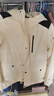 暇步士（Hush Puppies）童裝兒童加絨風(fēng)衣男童保暖戶(hù)外服女童厚外套 米白色   170    曬單實(shí)拍圖