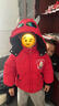 G.duck小黃鴨男童冬季免洗羽絨棉服寶寶奧特曼衣服中小兒童加厚保暖外套 紅色 奧特曼棉衣 100 cm 曬單實(shí)拍圖