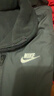 耐克男子寬松搖粒絨夾克冬季新款保暖刺繡舒適外套NIKE IM9453 010黑/黑/白 M 曬單實(shí)拍圖