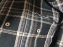 佐丹奴法蘭絨襯衫女純棉美式學(xué)院風(fēng)寬松連帽格子襯衫13345860 曬單實(shí)拍圖