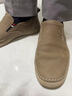 公羊皮鞋男商務(wù)休閑鞋子男樂(lè )福鞋真皮男鞋一腳蹬懶人鞋駕車(chē)鞋 卡其 1519-1 40 曬單實(shí)拍圖