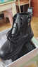 雷姆汀女童馬丁靴秋季鞋英倫風(fēng)男童靴子中大童皮靴春秋短靴 A02黑色 27 內長(cháng)17.5CM 曬單實(shí)拍圖