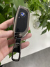 CLCEYBMW新款寶馬x5鑰匙套5系530li/525/i5扣25款x1/x3/x7車(chē)卡片保護套 D款全包【耀夜黑】+金屬扣 曬單實(shí)拍圖