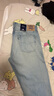 Levi's【商場(chǎng)同款】?BLUETAB? 25新款男士501直筒牛仔褲A5875 淺藍色 36 (34) 曬單實(shí)拍圖