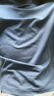優(yōu)衣庫男裝女裝大師T AIRism棉混紡圓領(lǐng)T恤長(cháng)袖25秋冬新款479781 68 深藍色 S 曬單實(shí)拍圖