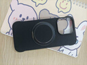 紐曼 適用蘋(píng)果14pro手機殼 iphone14pro無(wú)邊框保護套Magsafe磁吸半包親膚支架防摔簡(jiǎn)約輕奢男女款 【優(yōu)雅黑】無(wú)感支架|超強吸附 曬單實(shí)拍圖
