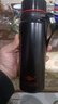 潤華年304不銹鋼大容量保溫壺男女士學(xué)生便攜戶(hù)外旅游行保冷水壺杯子 黑色 0L 600 毫升 曬單實(shí)拍圖