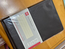 得力（deli）25K80張商務(wù)經(jīng)典皮面本辦公用品 會(huì )議記事本日記本筆記本子文具黑7901 曬單實(shí)拍圖