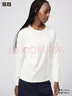 優(yōu)衣庫合作款/女裝長(cháng)袖T恤480081 01 乳白色 M /160/84A 曬單實(shí)拍圖