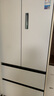 美的（Midea）M60小機皇520升法式四開(kāi)門(mén)冰箱零嵌雙系統除菌凈味一級能效大容量白BCD-520WUFPZM(E)國家補貼 曬單實(shí)拍圖
