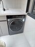 海爾（Haier）【超越4.0新品659H】滾筒洗衣機全自動(dòng)超薄12KG大容量八維減震精華洗國家補貼對比569升級藍盾除菌 洗烘一體 12kg 智能投+525大筒+1.21洗凈比 曬單實(shí)拍圖