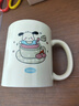 加厚家用水杯防燙帶把茶杯卡通圖案耐高溫陶瓷咖啡杯 圖案隨機 曬單實(shí)拍圖