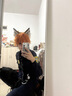 筏芯狐貍尼克耳朵仿真cosplay獸耳頭飾獸尾漫展道具可愛(ài)毛絨發(fā)箍尾巴 尼克狐發(fā)箍 曬單實(shí)拍圖