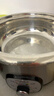 patisse巴緹仕家用多功能電熱鍋無(wú)涂層304不銹鋼電煮鍋分離式4-5L電火鍋0涂層內膽電炒鍋 5升無(wú)涂層304鋼膽電火鍋 曬單實(shí)拍圖