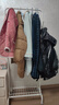 懶角落晾衣落地衣帽架陽(yáng)臺臥室多功能置物架晾衣桿立式簡(jiǎn)易收納筐掛鉤60 曬單實(shí)拍圖