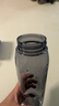 特百惠（Tupperware）樂(lè )動(dòng)樂(lè )活男女學(xué)生運動(dòng)健身戶(hù)外大容量夏季塑料水杯子水壺 樂(lè )活酷炫黑(無(wú)吸管)750ml新老包裝隨機 曬單實(shí)拍圖