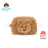 Jellycat手袋系列動(dòng)物毛絨玩偶手腕包筆袋2025秋冬新品生日情人節禮物 巴塞羅熊手袋 One Size 曬單實(shí)拍圖