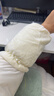 蓓沐格袖套女羽絨服套袖秋冬季防臟上班手袖保暖寬松兒童女童護袖手袖套 【米色】珍珠毛絨袖套 【升級加厚款】親膚保暖/易洗 曬單實(shí)拍圖