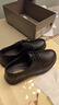 奧康（Aokang）時(shí)尚柔軟男士商務(wù)鞋休閑羊皮鞋百搭低幫男單鞋防滑耐磨輕盈鞋 黑色T243214333 39 曬單實(shí)拍圖