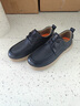 夢(mèng)特嬌休閑皮鞋男鞋真皮商務(wù)冬季新款潮流百搭板鞋男軟底運動(dòng)輕便休閑鞋 黑色 【標準皮鞋碼】 41 (255mm) 曬單實(shí)拍圖