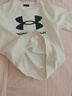 安德瑪（Under Armour）童裝兒童加絨衛衣秋冬男女大童中性圓領(lǐng)套頭衛衣 奶油白色【加絨款】 165 曬單實(shí)拍圖
