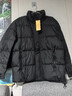 B PRORSUM巴寶莉歐貨高端潮流立領(lǐng)加厚男士服2025秋冬新款輕便保暖防羽絨服 黑色 XL 曬單實(shí)拍圖