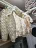 婧麒（JOYNCLEON）新生兒嬰兒衣服秋冬滿(mǎn)月純棉初生寶寶連體衣a類(lèi)爬服 Jlt200709 曬單實(shí)拍圖